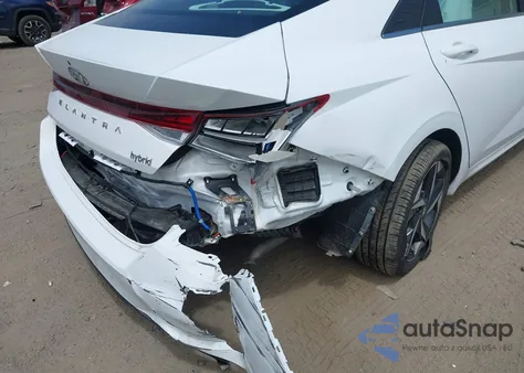 2023 Hyundai Elantra Hybrid Limited from USA, damaged, VIN KMHLN4AJ4PU036558